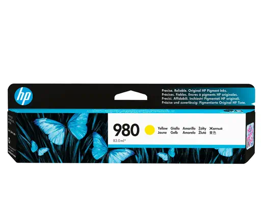 HP 980 Cartouche d'encre jaune authentique - Cartouches d'encre - visuel 10