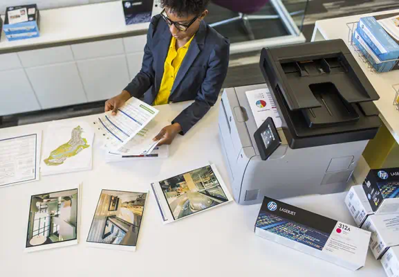 Cartouche HP 312A toner Cyan LaserJet - Toner - visuel 4