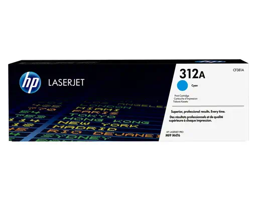 Cartouche HP 312A toner Cyan LaserJet - Toner - visuel 4