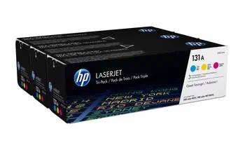 Achat HP 131A original Toner cartridge U0SL1AM cyan magenta au meilleur prix