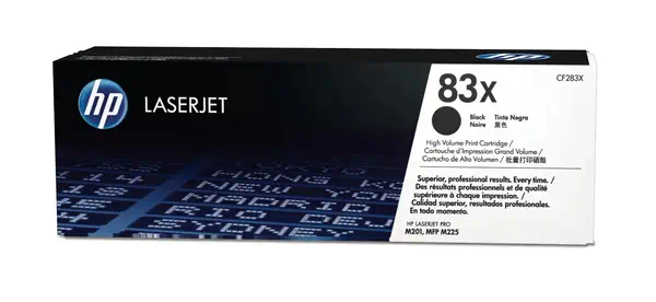 HP 83X toner LaserJet noir authentique grande capacité - Toner - visuel 1