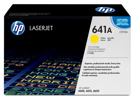 641A Yellow Original LaserJet Toner Cartridge - HP - Consommable - visuel 1