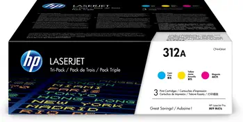 Toner HP Cyan, Magenta, Jaune offre