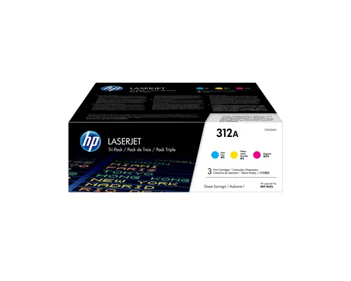 Cartouche HP 312A toner Cyan Tri-Pack - Toner - visuel 7