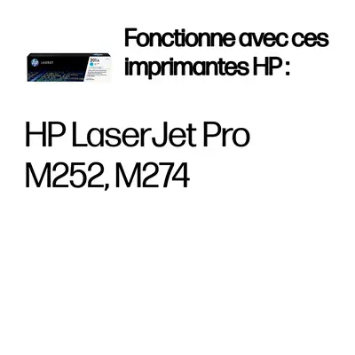 HP 201A toner LaserJet Cyan authentique - Toner - visuel 2