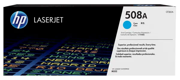 HP 508A toner LaserJet Cyan authentique - Toner - visuel 8