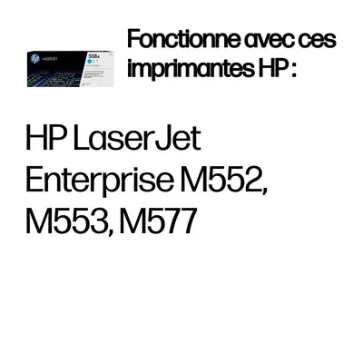 HP 508A toner LaserJet Cyan authentique - Toner - visuel 3