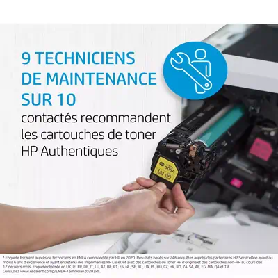 Achat HP 825A toner LaserJet noir authentique sur hello RSE - visuel 7