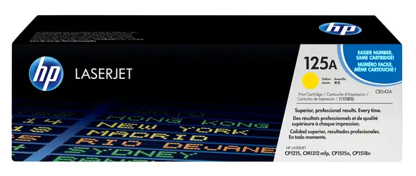 HP 125A toner LaserJet jaune authentique - Toner - visuel 7