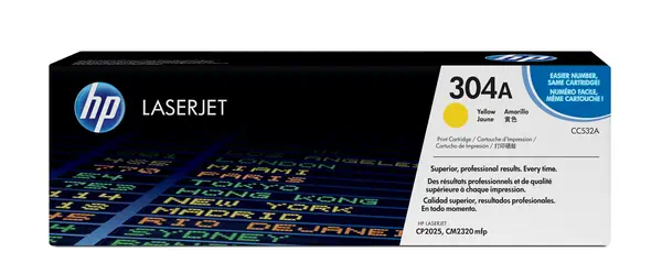 HP 304A toner LaserJet jaune authentique - Toner - visuel 7