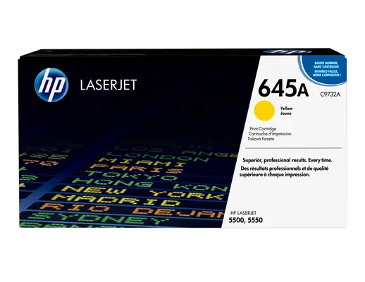 HP 645A toner LaserJet jaune authentique - Toner - visuel 7