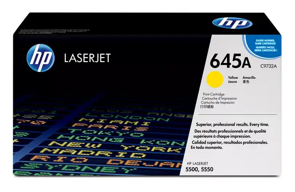 Achat HP 645A original Colour LaserJet Toner cartridge C9732A et autres produits de la marque HP