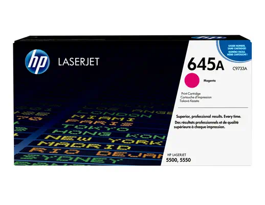 HP 645A toner LaserJet magenta authentique - Toner - visuel 1