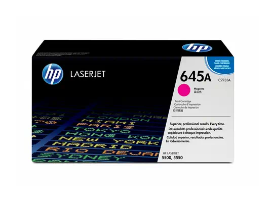 HP 645A toner LaserJet magenta authentique - Toner - visuel 1