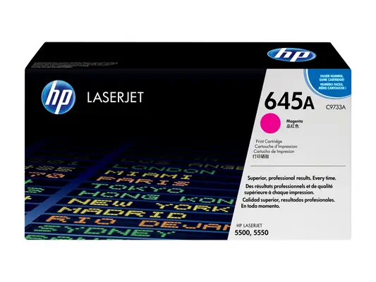HP 645A toner LaserJet magenta authentique - Toner - visuel 2