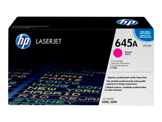 HP 645A toner LaserJet magenta authentique - Toner - visuel 4