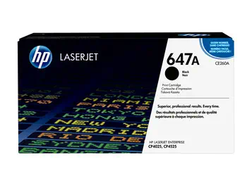 Toner HP CE260A comparaison