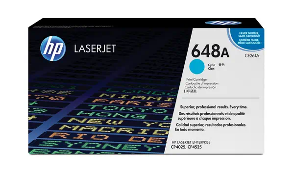 HP 648A toner LaserJet cyan authentique - Toner - visuel 7