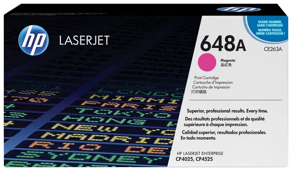 HP 648A toner LaserJet magenta authentique - Toner - visuel 1