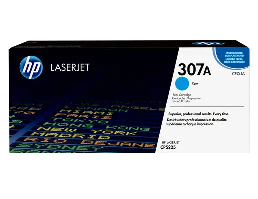 HP 307A toner LaserJet cyan authentique - Toner - visuel 1