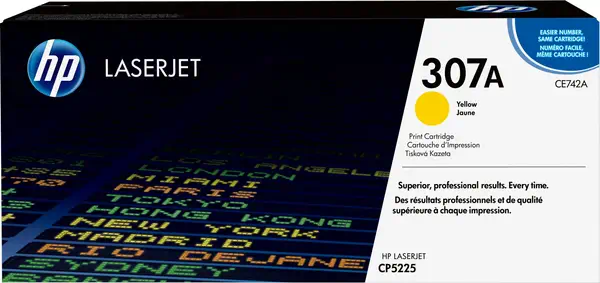 HP 307A toner LaserJet jaune authentique - Toner - visuel 8