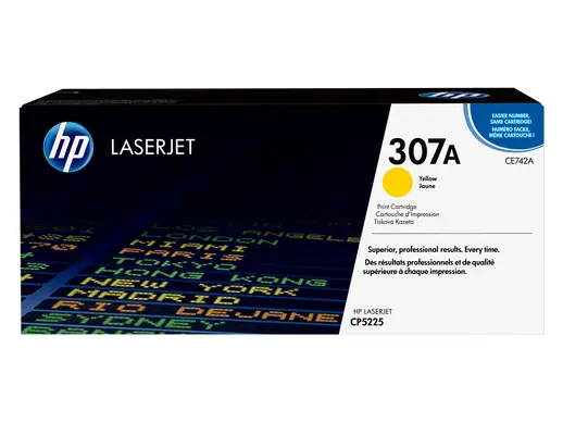 HP 307A toner LaserJet jaune authentique - Toner - visuel 7