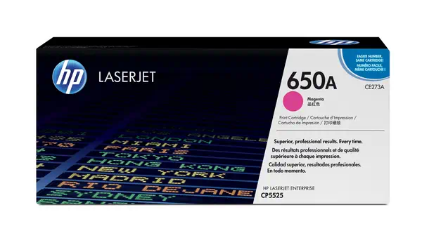 HP 650A toner LaserJet magenta authentique - Toner - visuel 7