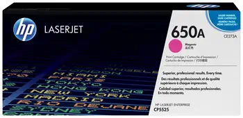 Acheter HP 650A toner LaserJet magenta authentique