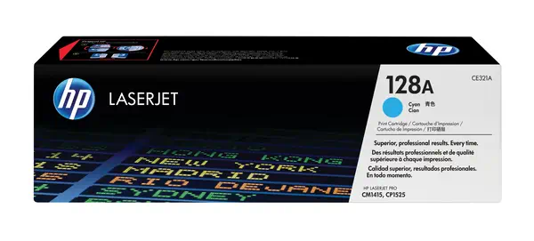 HP 128A toner LaserJet cyan authentique - Toner - visuel 7