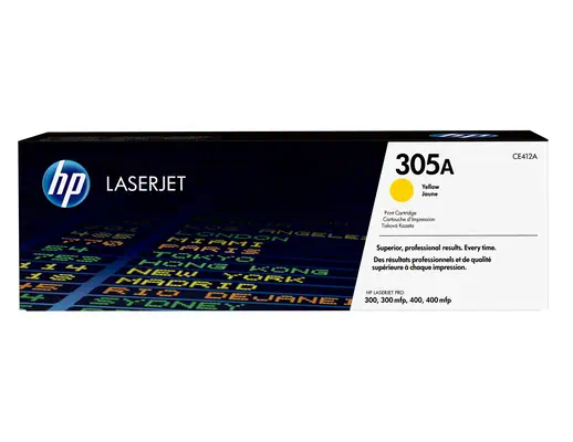 HP 305A toner LaserJet jaune authentique - Toner - visuel 1