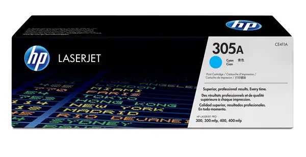 HP 305A toner LaserJet cyan authentique - Toner - visuel 7