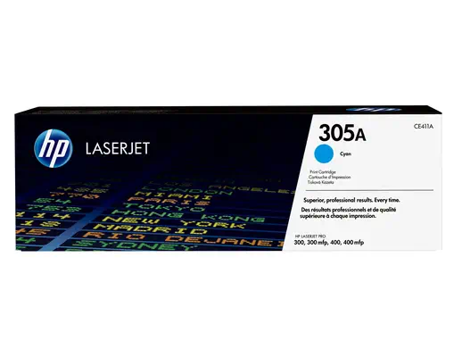 HP 305A toner LaserJet cyan authentique - Toner - visuel 1
