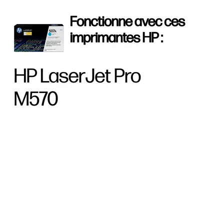 HP 507A toner LaserJet cyan authentique - Toner - visuel 2