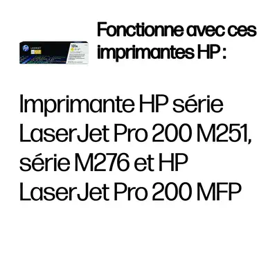 HP 131A toner LaserJet jaune authentique - Toner - visuel 2