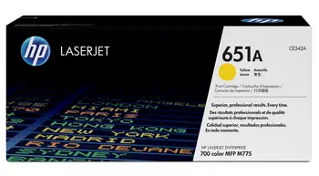 Achat HP 651A original Toner cartridge CE342A yellow standard au meilleur prix