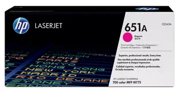 Achat HP 651A original Toner cartridge CE343A magenta standard au meilleur prix