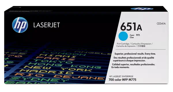 HP 651A toner LaserJet cyan authentique - Toner - visuel 7