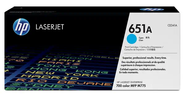 HP 651A toner LaserJet cyan authentique - Toner - visuel 2