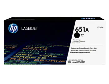 HP 651A toner LaserJet noir authentique avis