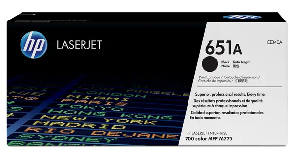HP 651A toner LaserJet noir authentique - Toner - visuel 7