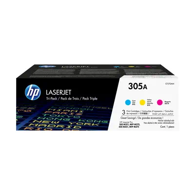 HP 305A original Toner cartridge CF370AM cyan magenta - visuel 8