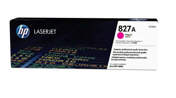 HP 827A toner LaserJet magenta authentique - Toner - visuel 2