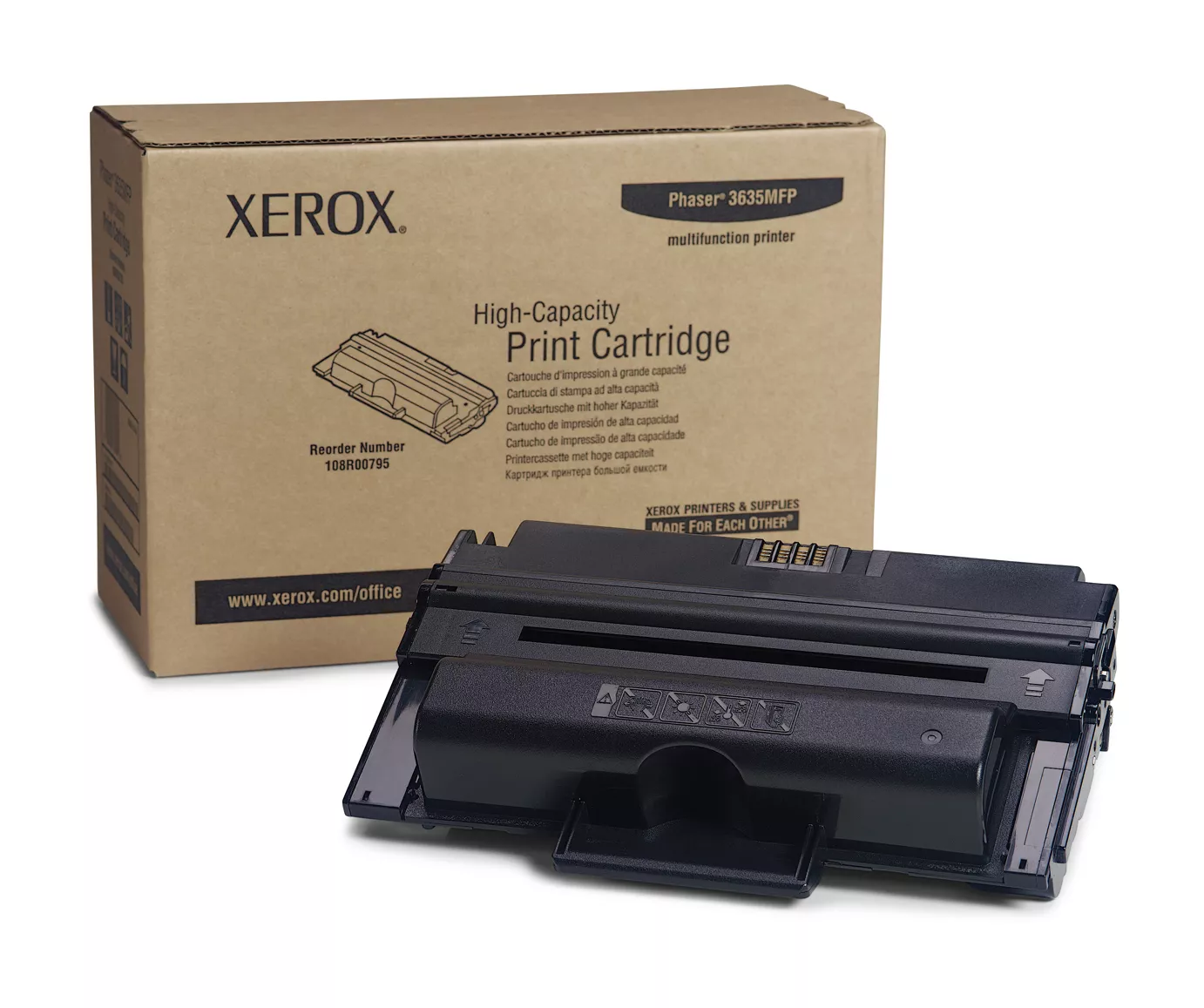 Achat XEROX PHASER 3635MFP cartouche de toner noir haute au meilleur prix