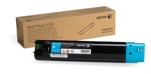 Vente Toner Cartouche de toner Cyan de Grande capacité Xerox Phaser™ 6700 (12000 pages) - 106R01507 sur hello RSE