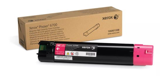 Achat Cartouche de toner Magenta de Grande capacité Xerox Phaser™ 6700 (12000 pages) - 106R01508 sur hello RSE