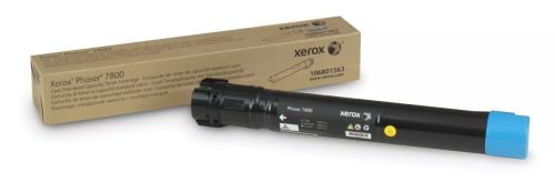 Revendeur officiel XEROX PHASER 7800 cartouche de toner cyan capacité standard 6.000