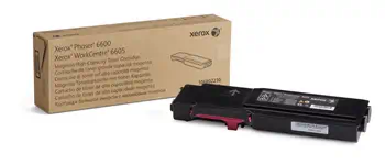 Revendeur officiel Toner XEROX 6600/6605 toner magenta haute capacité 6.000 pages