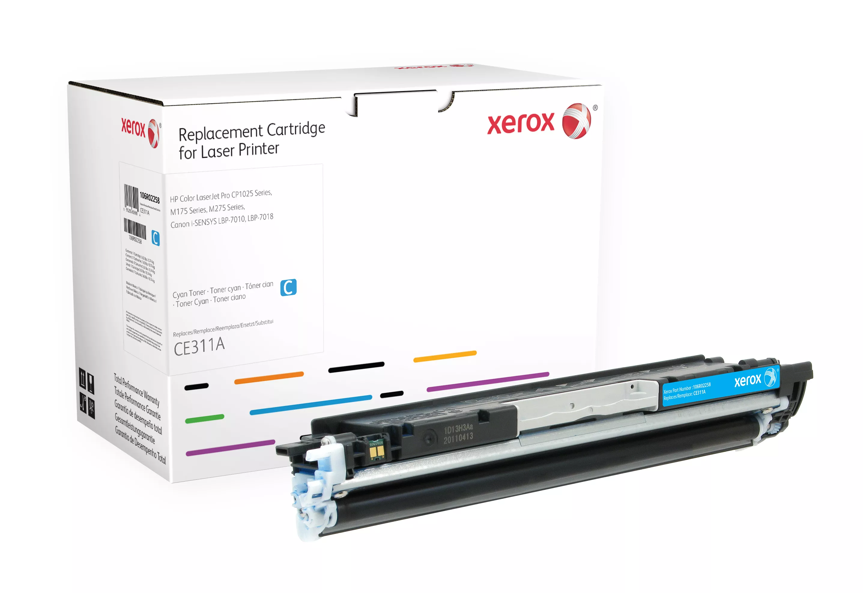 Revendeur officiel Toner XEROX XRC TONER HP CLJ series CP1025 Cyan CE311A