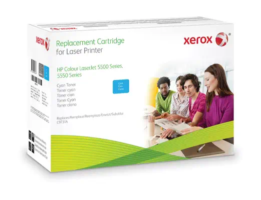 XEROX XRC TONER HP CLJ series 5500/5550 Cyan C9731A - Xerox - Toner - visuel 1