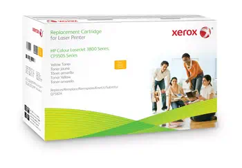Avis XEROX XRC TONER HP CLJ series 3800/3505 Jaune